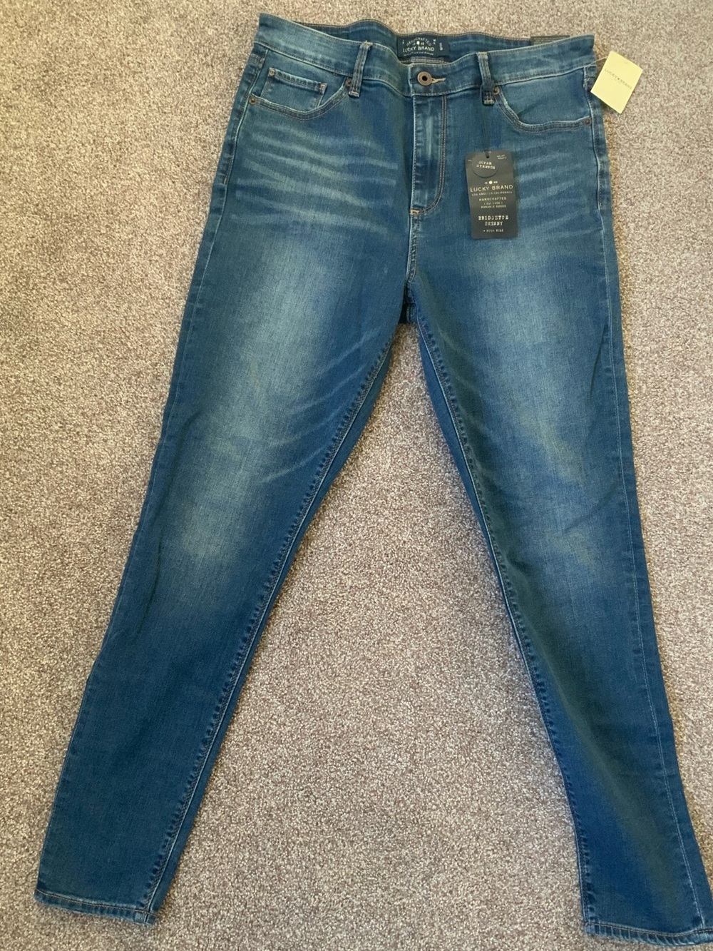 Lucky Brand Medium Blue Women's Skinny Jeans